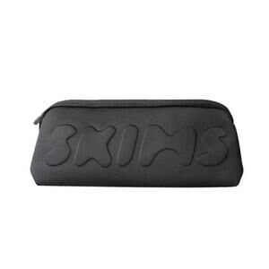 NWT Kim Kardashian SKIMS WNBA Make Up Neoprene Black Bag Pouch Clutch Brand